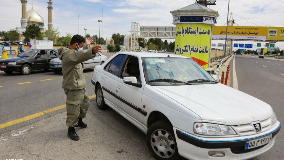 اجرای طرح محدودیت تردد در عوارضی قم - تهران