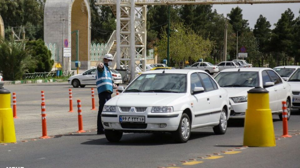 اجرای طرح محدودیت تردد در عوارضی قم - تهران