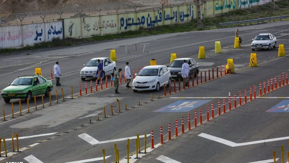 اجرای طرح محدودیت تردد در عوارضی قم - تهران