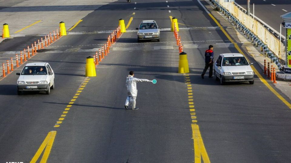 اجرای طرح محدودیت تردد در عوارضی قم - تهران