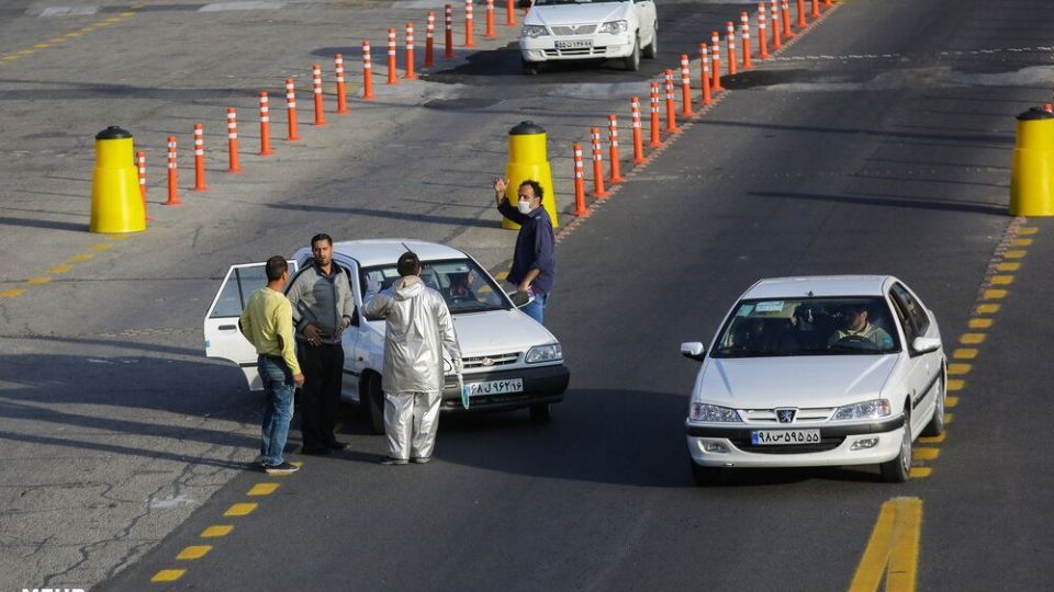 اجرای طرح محدودیت تردد در عوارضی قم - تهران