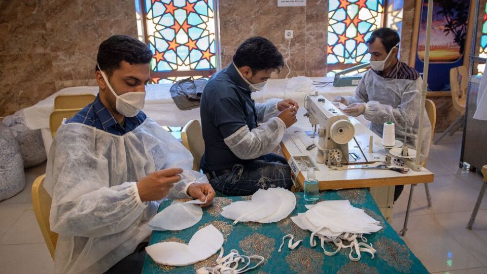 تولید ماسک و ژل ضدعفونی