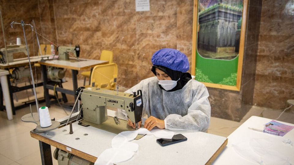 تولید ماسک و ژل ضدعفونی