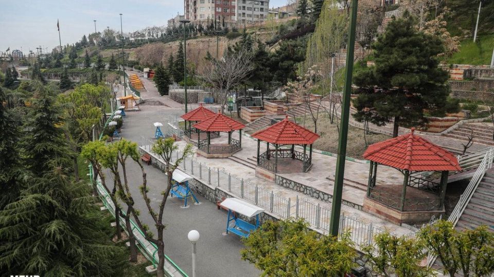 سکوت پارک های تهران در سیزده فروردین‌
