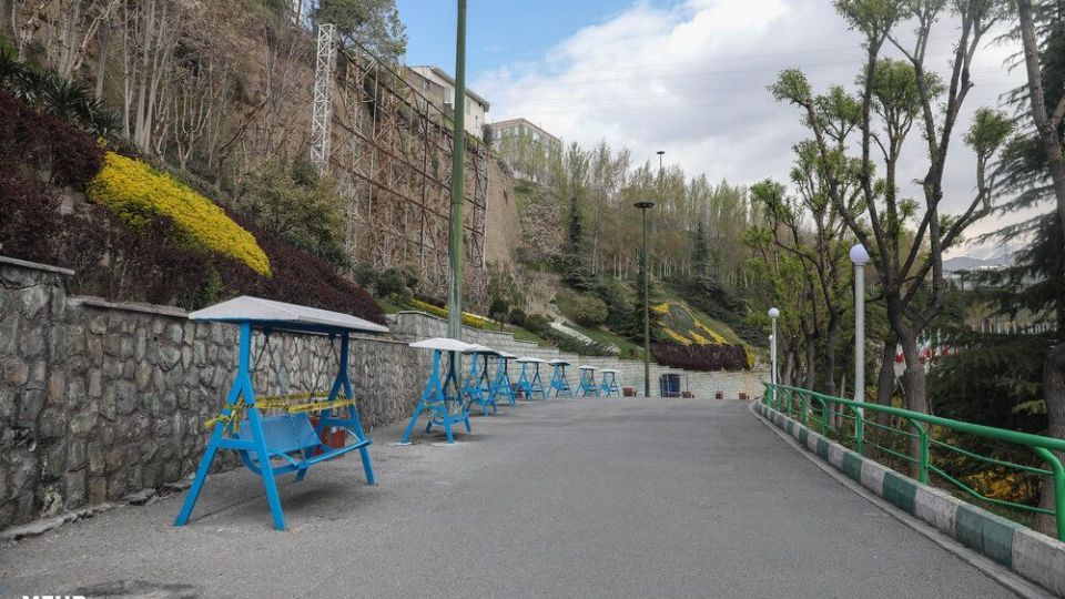 سکوت پارک های تهران در سیزده فروردین‌
