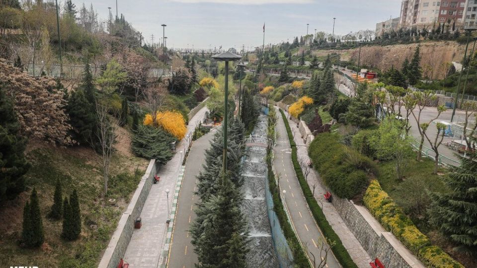 سکوت پارک های تهران در سیزده فروردین‌