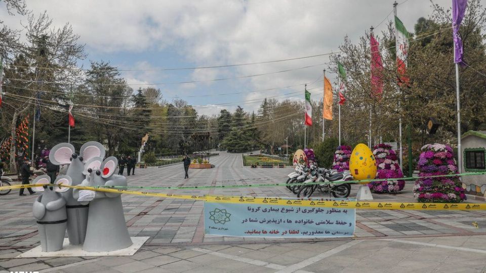 سکوت پارک های تهران در سیزده فروردین‌