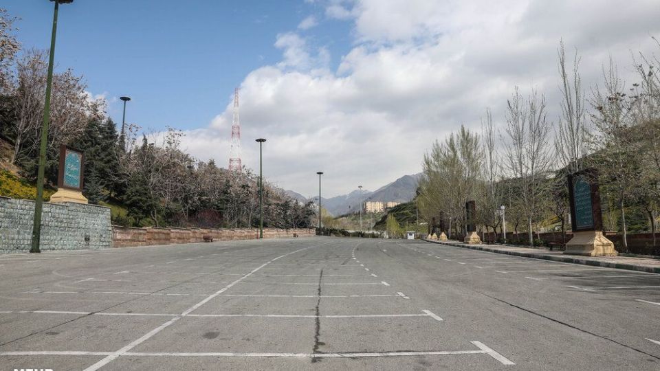 سکوت پارک های تهران در سیزده فروردین‌