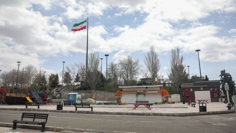 سکوت پارک های تهران در سیزده فروردین‌