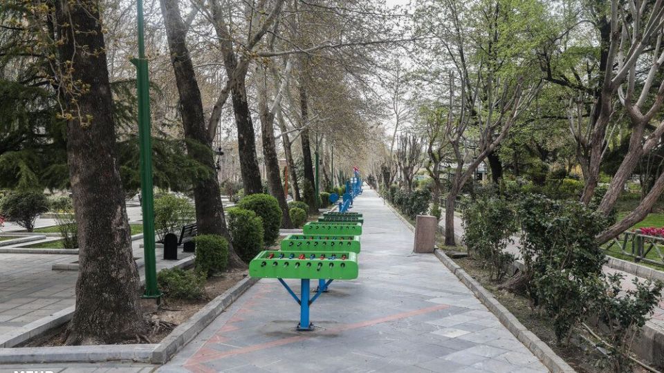 سکوت پارک های تهران در سیزده فروردین‌