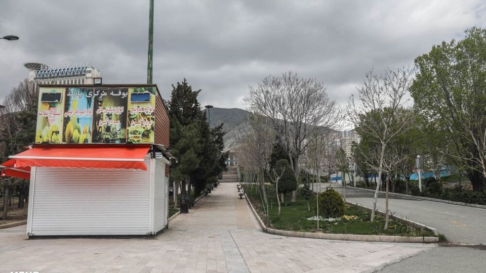 سکوت پارک های تهران در سیزده فروردین‌