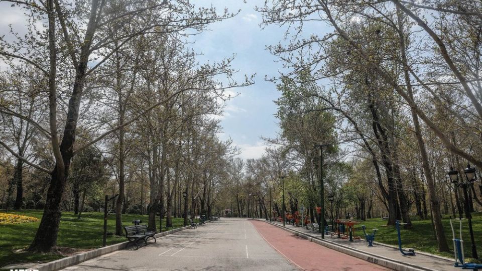 سکوت پارک های تهران در سیزده فروردین‌