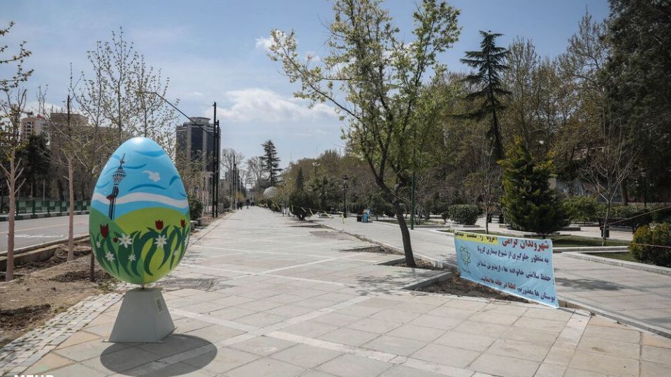 سکوت پارک های تهران در سیزده فروردین‌