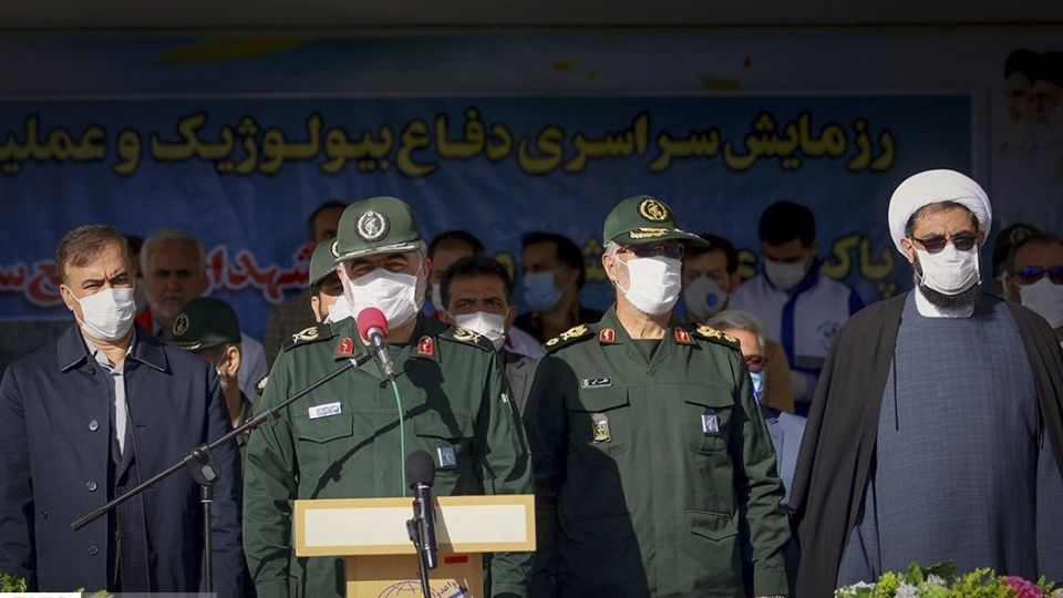 عملیات دفاع بیولوژیکی غرب کشور در همدان