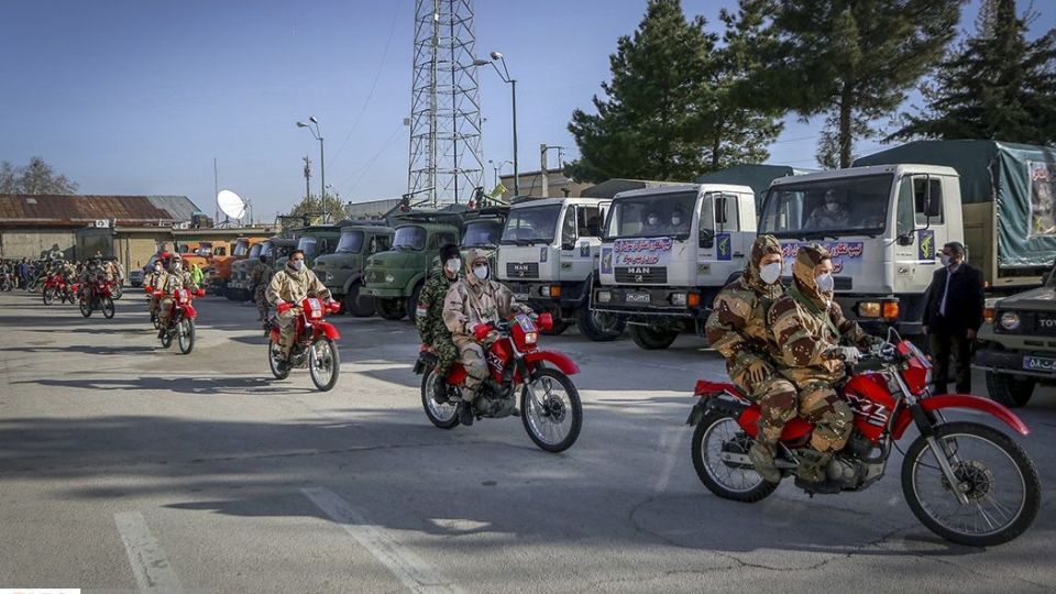 عملیات دفاع بیولوژیکی غرب کشور در همدان