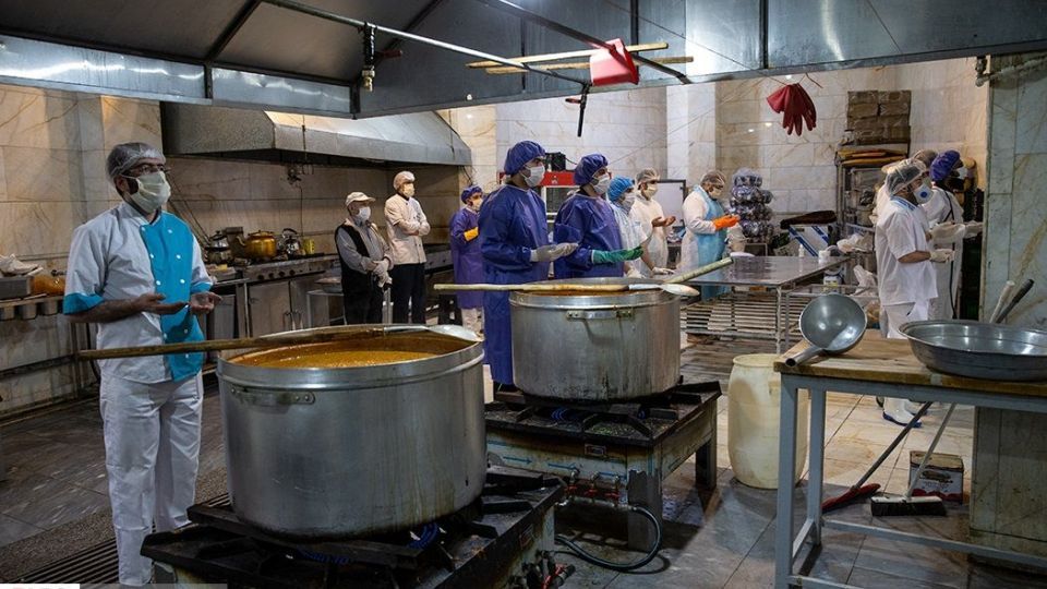 آب میوه گیری جهادی هیئت عبداللّه بن الحسن