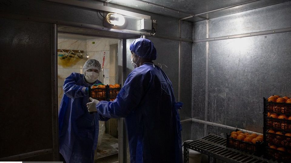 آب میوه گیری جهادی هیئت عبداللّه بن الحسن