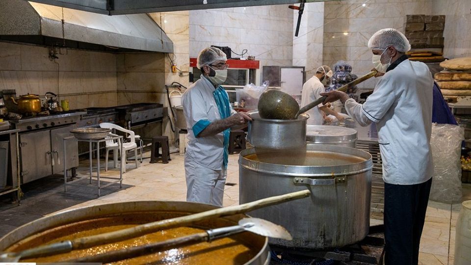 آب میوه گیری جهادی هیئت عبداللّه بن الحسن