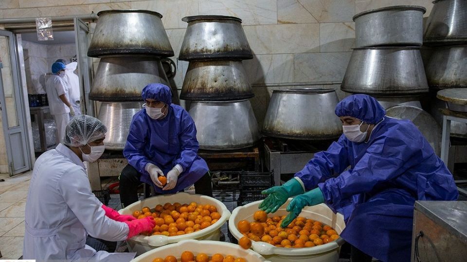 آب میوه گیری جهادی هیئت عبداللّه بن الحسن