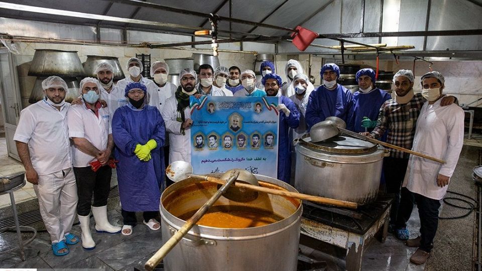 آب میوه گیری جهادی هیئت عبداللّه بن الحسن