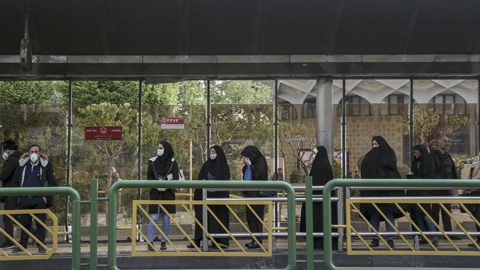 فاصله‌گذاری اجتماعی در اتوبوس‌های پایتخت