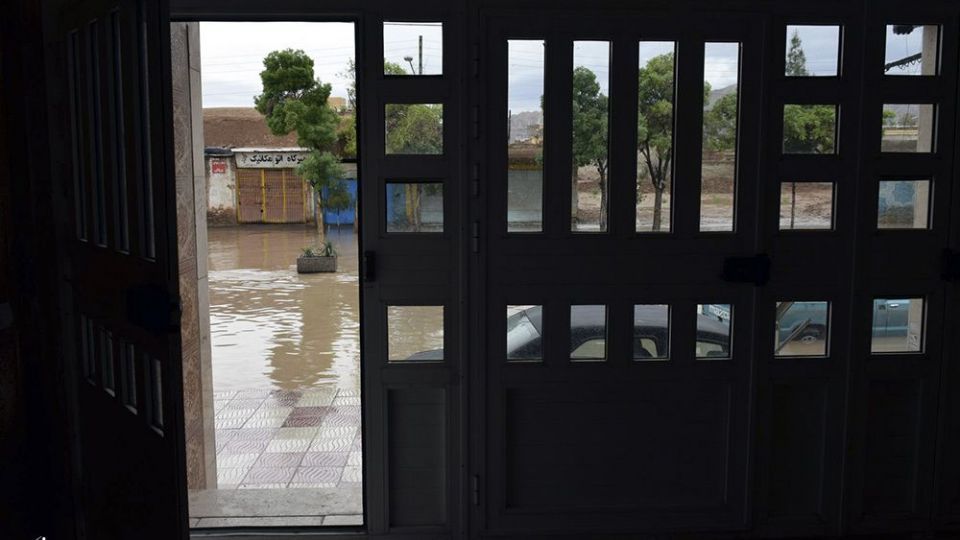 سیلاب و آبگرفتگی معابر شهر کرمان