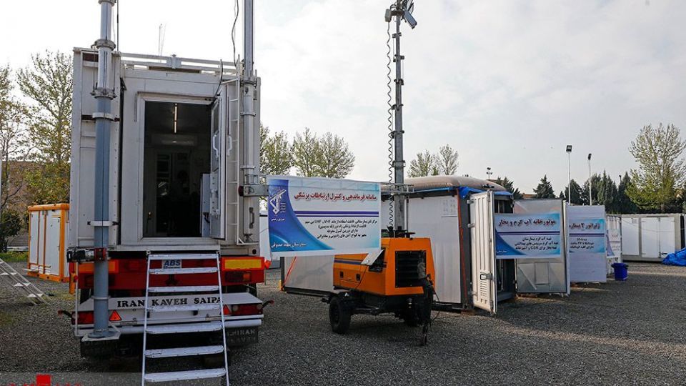 بازدید رئیس قوه قضاییه از رزمایش سراسری دفاع بیولوژیک نیروی زمینی سپاه