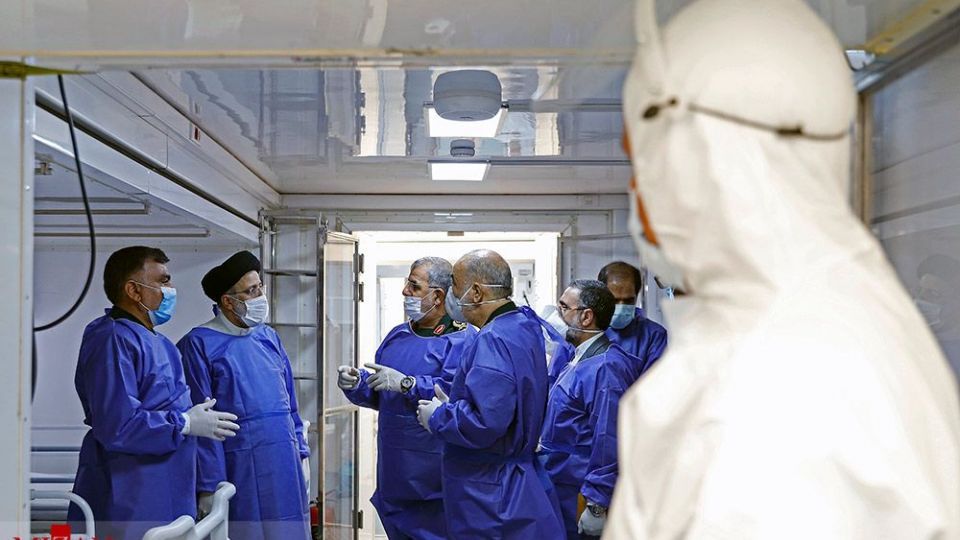 بازدید رئیس قوه قضاییه از رزمایش سراسری دفاع بیولوژیک نیروی زمینی سپاه