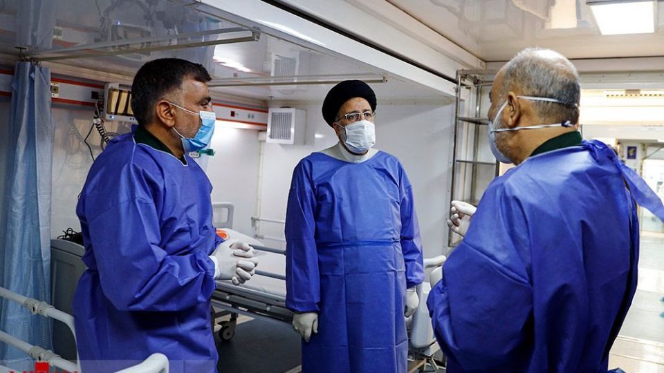 بازدید رئیس قوه قضاییه از رزمایش سراسری دفاع بیولوژیک نیروی زمینی سپاه