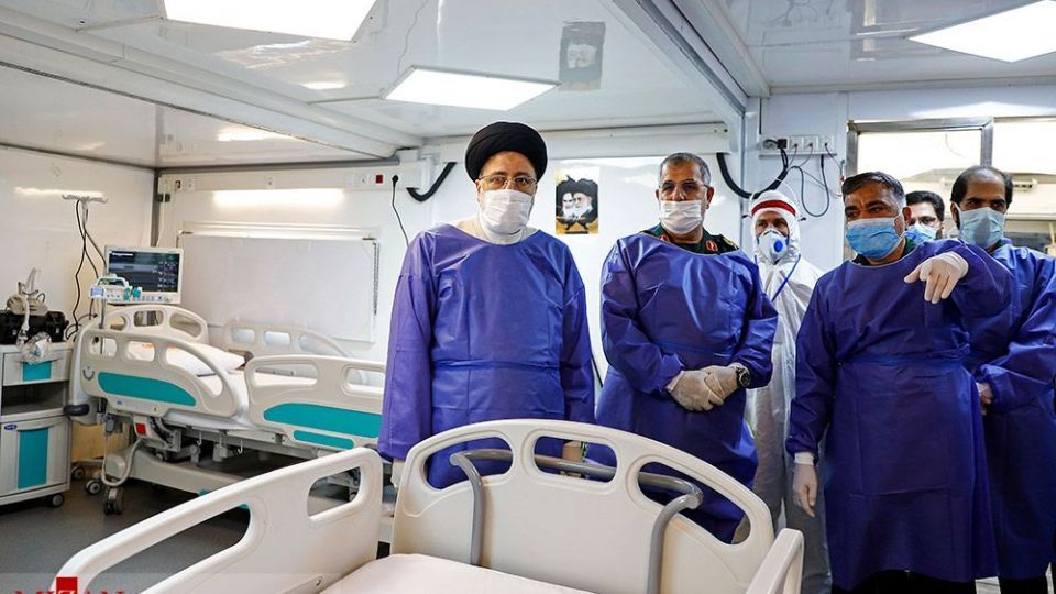 بازدید رئیس قوه قضاییه از رزمایش سراسری دفاع بیولوژیک نیروی زمینی سپاه