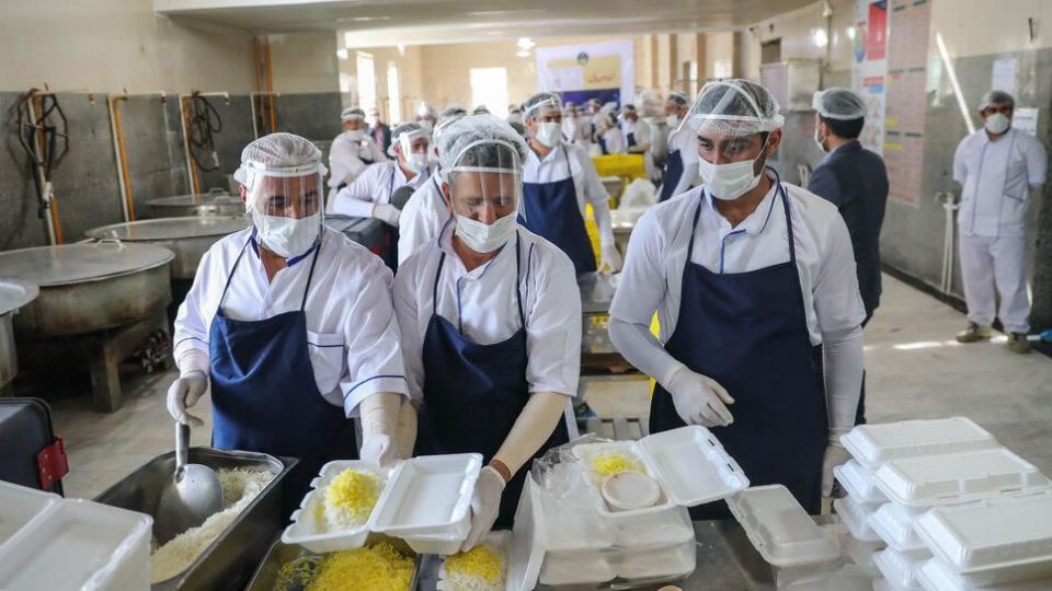 افتتاح آشپزخانه بزرگ مهدوی قرارگاه سازندگی خاتم الانبیا(ص)