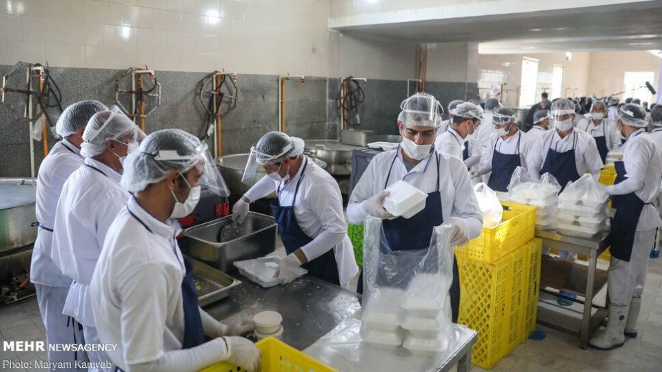 افتتاح آشپزخانه بزرگ مهدوی قرارگاه سازندگی خاتم الانبیا(ص)