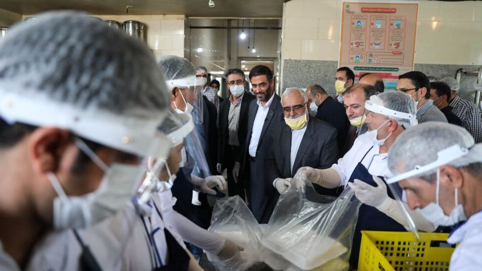 افتتاح آشپزخانه بزرگ مهدوی قرارگاه سازندگی خاتم الانبیا(ص)