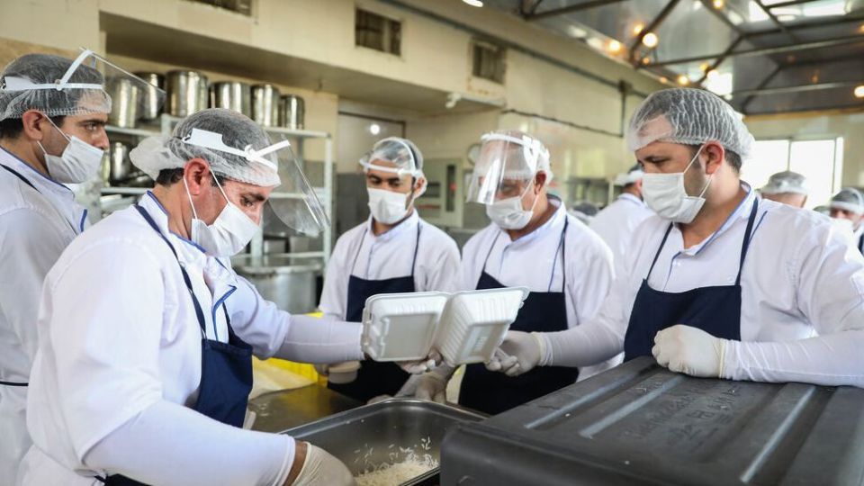 افتتاح آشپزخانه بزرگ مهدوی قرارگاه سازندگی خاتم الانبیا(ص)