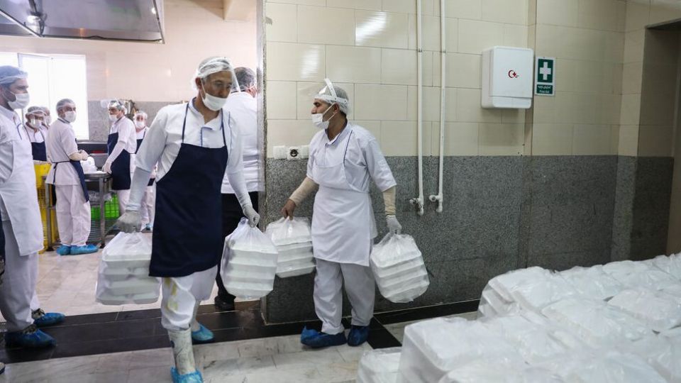 افتتاح آشپزخانه بزرگ مهدوی قرارگاه سازندگی خاتم الانبیا(ص)