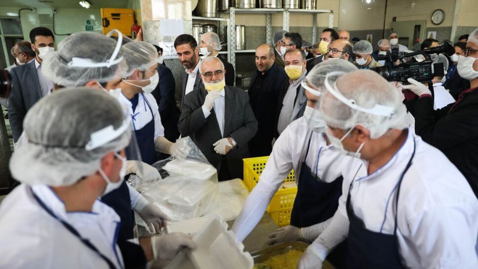 افتتاح آشپزخانه بزرگ مهدوی قرارگاه سازندگی خاتم الانبیا(ص)