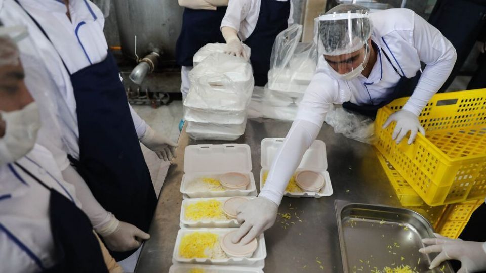 افتتاح آشپزخانه بزرگ مهدوی قرارگاه سازندگی خاتم الانبیا(ص)