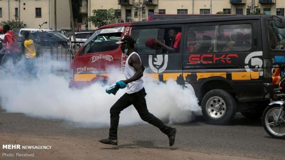 برخورد پلیس با نقض کنندگان قرنطینه در کشورهای مختلف