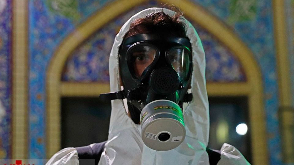 ضدعفونی حرم امامزاده صالح (ع) 