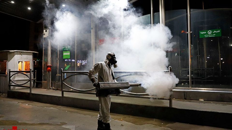 ضدعفونی حرم امامزاده صالح (ع) 