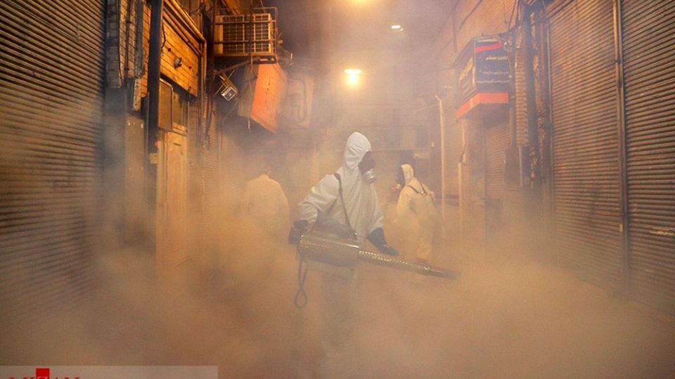 ضدعفونی حرم امامزاده صالح (ع) 