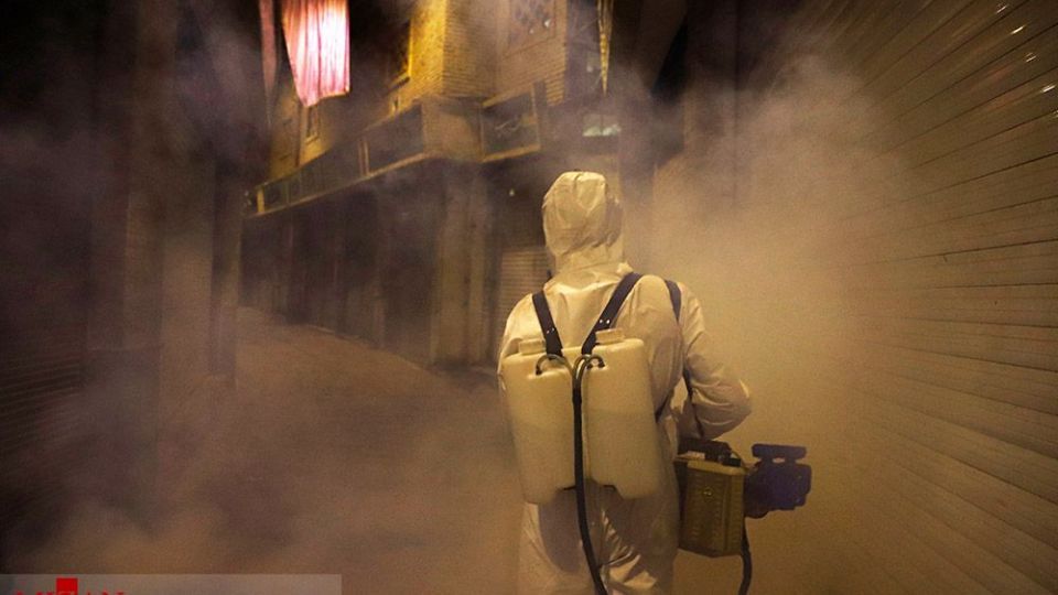 ضدعفونی حرم امامزاده صالح (ع) 