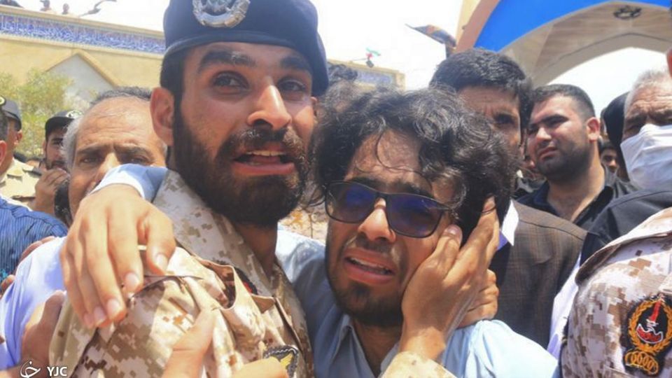 تشییع پیکر مطهر شهدای نیروی دریایی ارتش در بندر کنارک