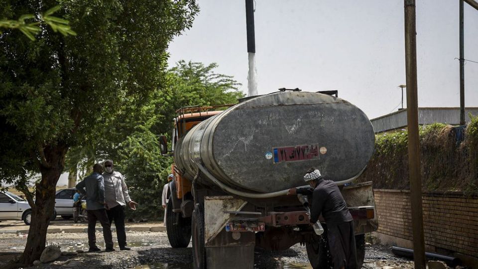 غیزانیه در رنج بی آبی