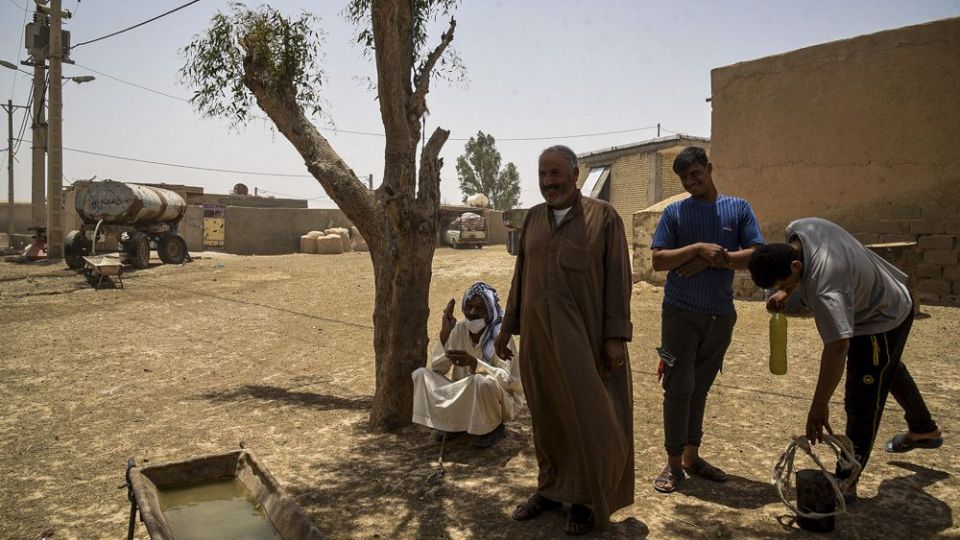 غیزانیه در رنج بی آبی