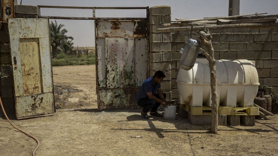 غیزانیه در رنج بی آبی