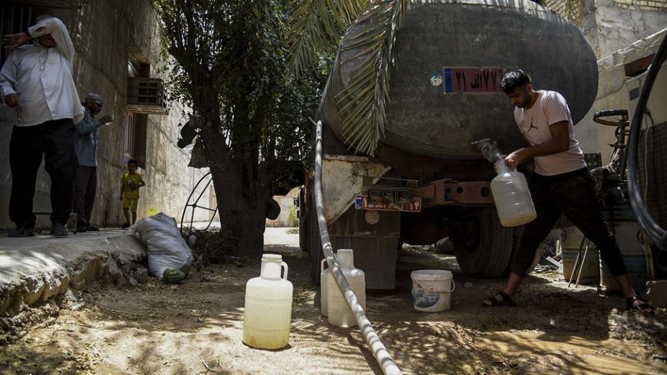 غیزانیه در رنج بی آبی