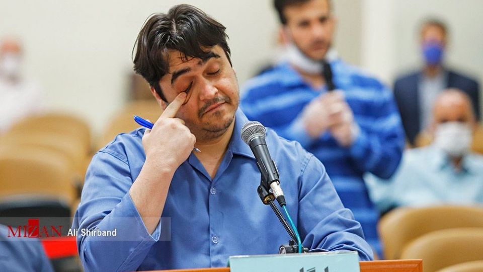 پنجمین جلسه رسیدگی به اتهامات روح الله زم