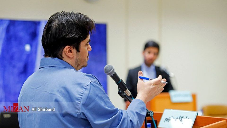 پنجمین جلسه رسیدگی به اتهامات روح الله زم