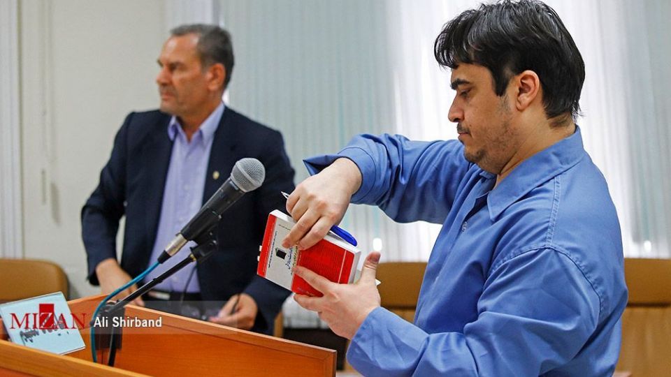 پنجمین جلسه رسیدگی به اتهامات روح الله زم